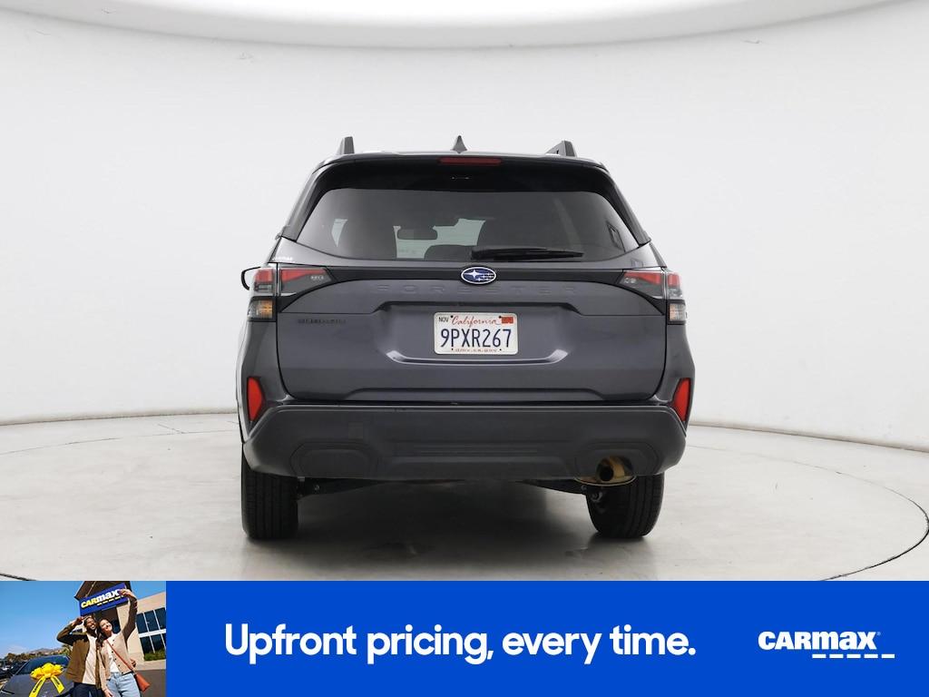 used 2025 Subaru Forester car, priced at $30,998
