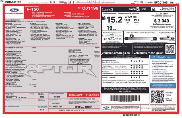 used 2022 Ford F-150 car, priced at $65,999