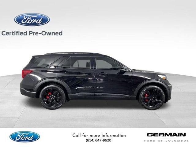 2023 Agate Black Metallic Ford Explorer