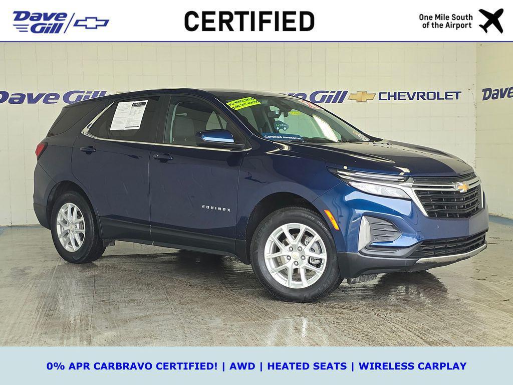 used 2022 Chevrolet Equinox car, priced at $20,525