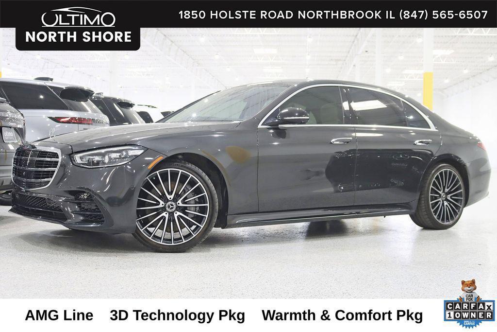 used 2022 Mercedes-Benz S-Class car, priced at $66,980