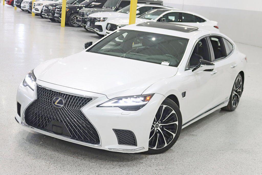 used 2022 Lexus LS 500h car, priced at $71,800