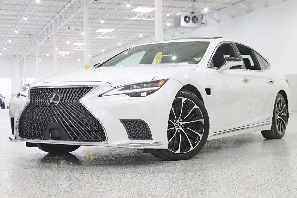 used 2022 Lexus LS 500h car, priced at $71,800