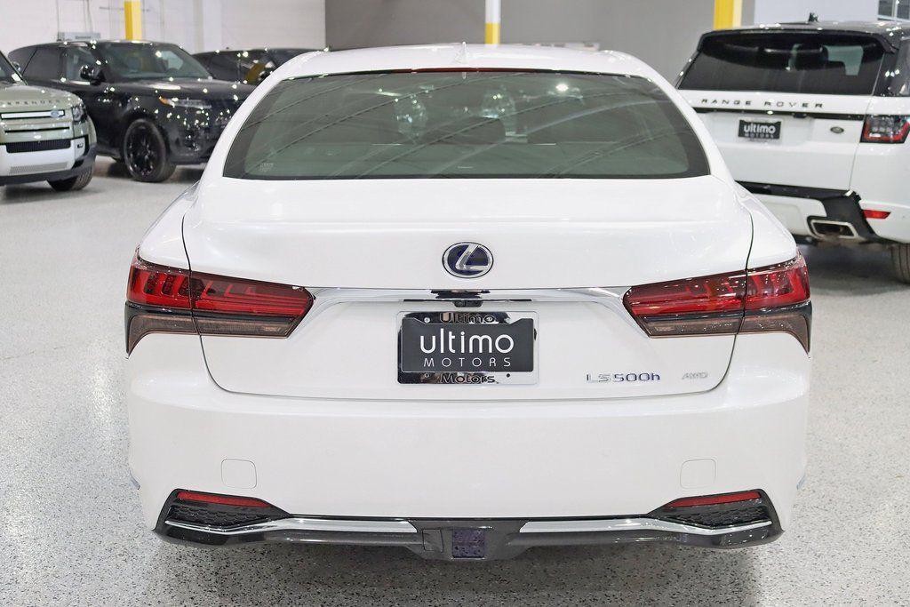 used 2022 Lexus LS 500h car, priced at $71,800
