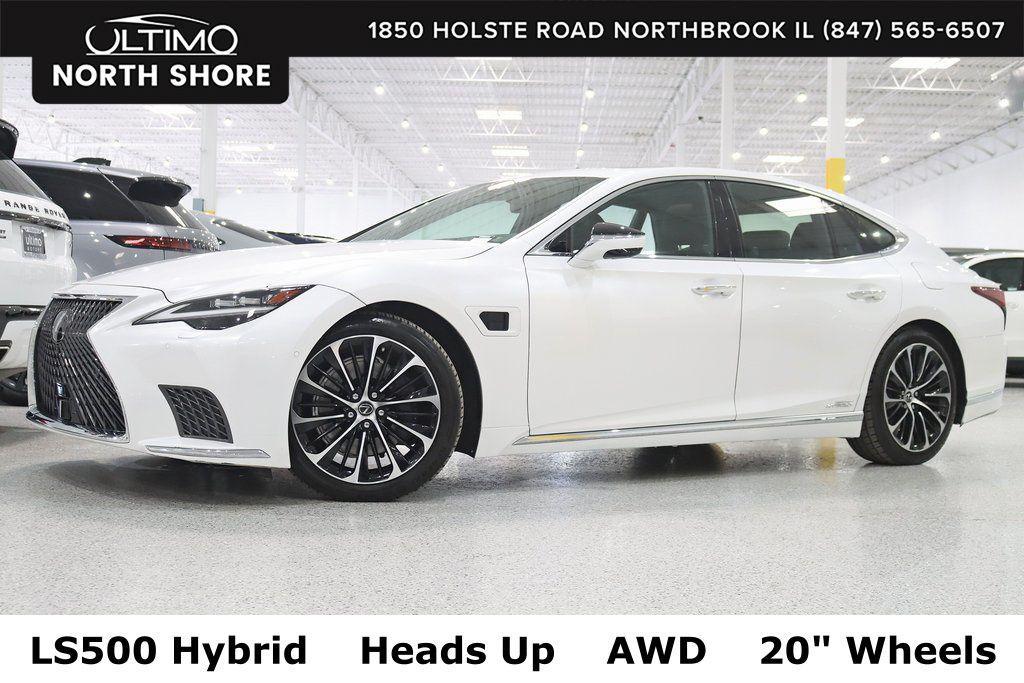used 2022 Lexus LS 500h car, priced at $71,800