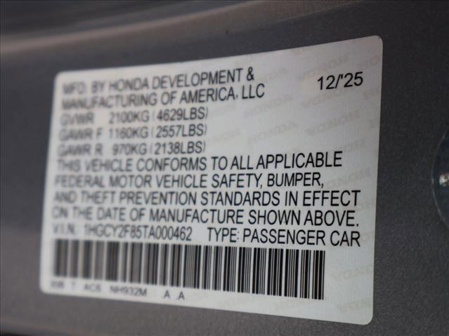 new 2026 Honda Accord Hybrid car, priced at $41,115