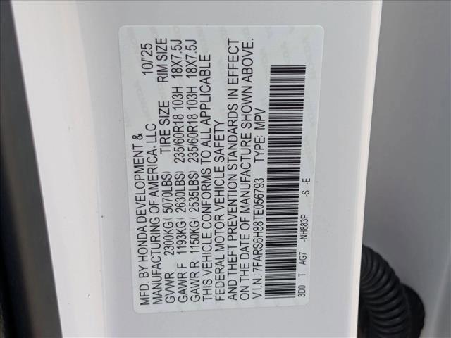 new 2026 Honda CR-V Hybrid car, priced at $40,499