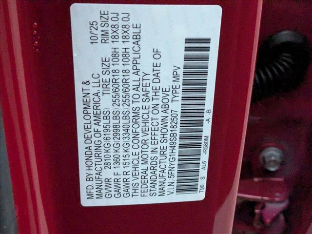 new 2025 Honda Pilot car, priced at $46,498