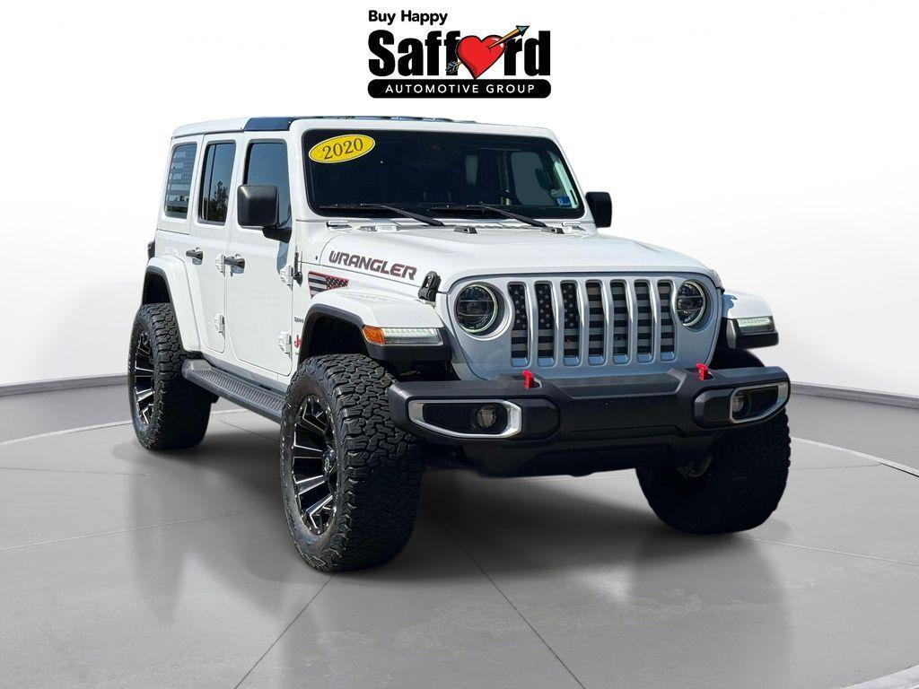 used 2020 Jeep Wrangler Unlimited car, priced at $30,000
