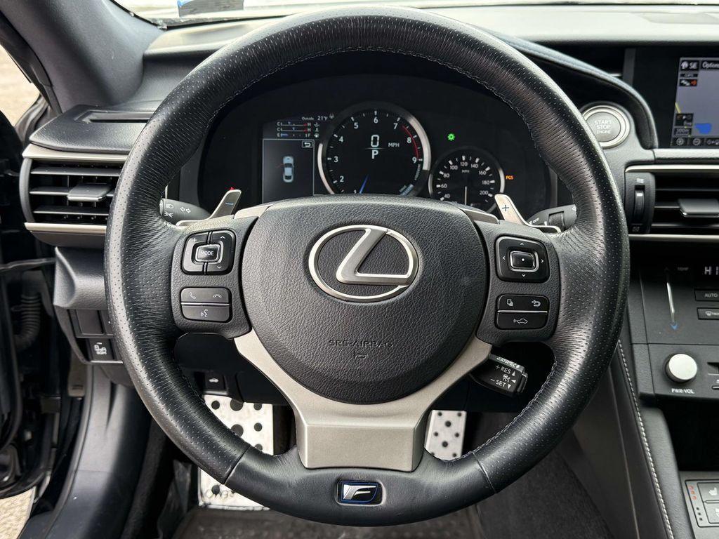 used 2015 Lexus RC F car, priced at $25,000