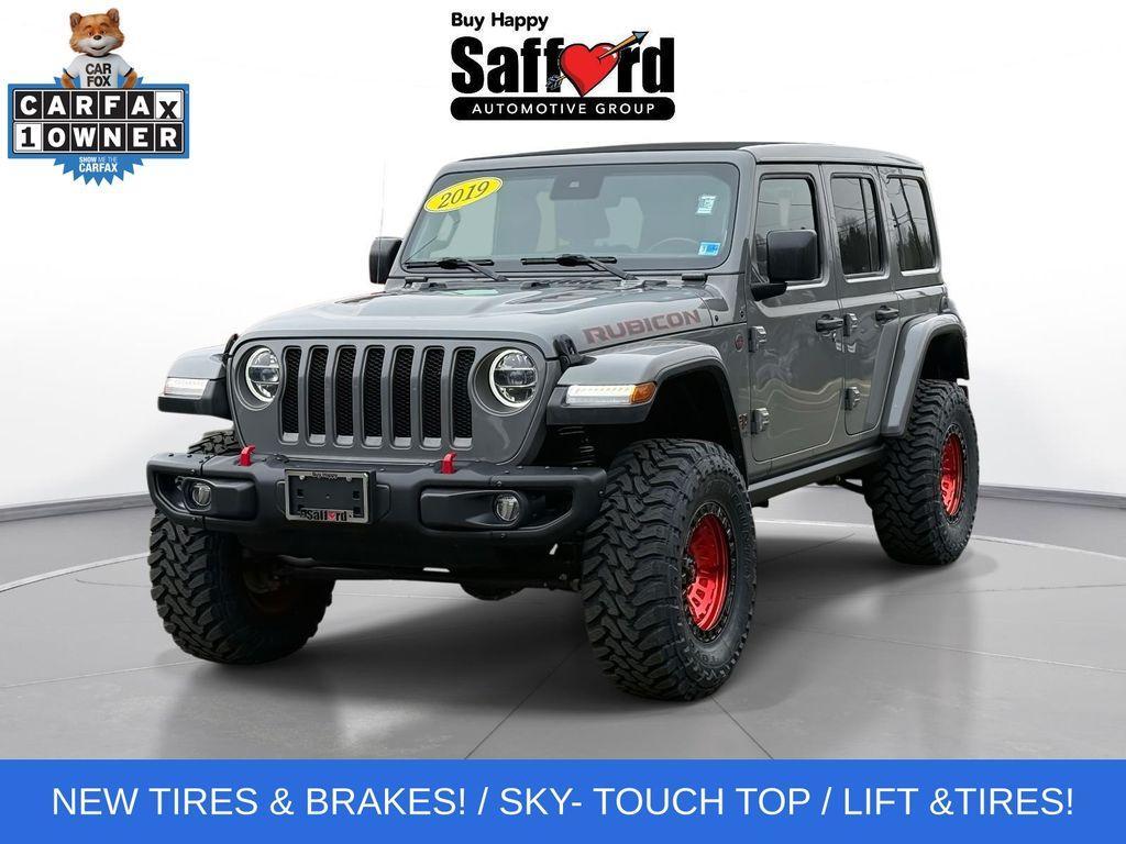 used 2019 Jeep Wrangler Unlimited car, priced at $30,959