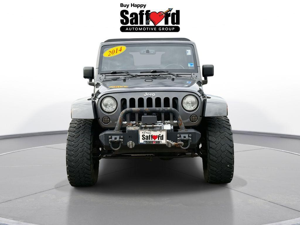 used 2014 Jeep Wrangler Unlimited car, priced at $17,844