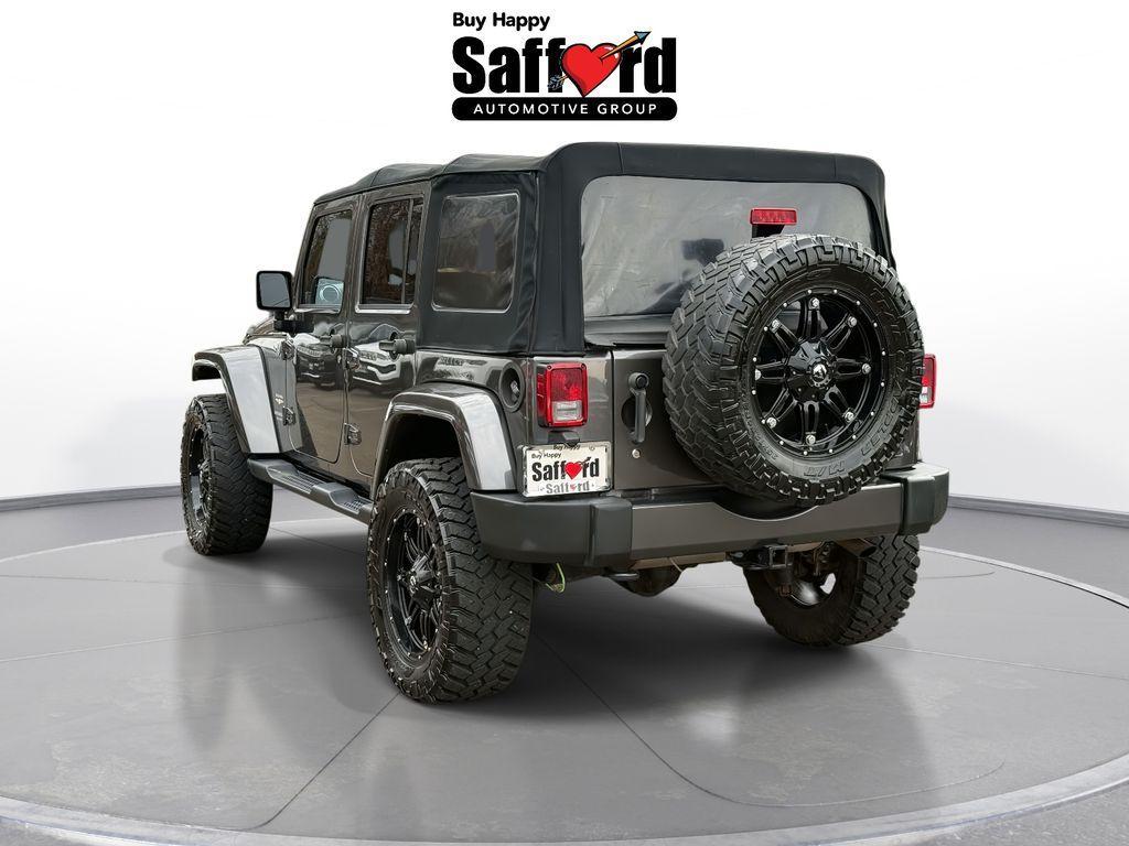 used 2014 Jeep Wrangler Unlimited car, priced at $17,844