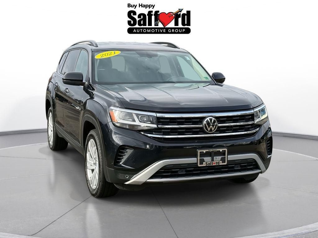used 2021 Volkswagen Atlas car, priced at $20,000