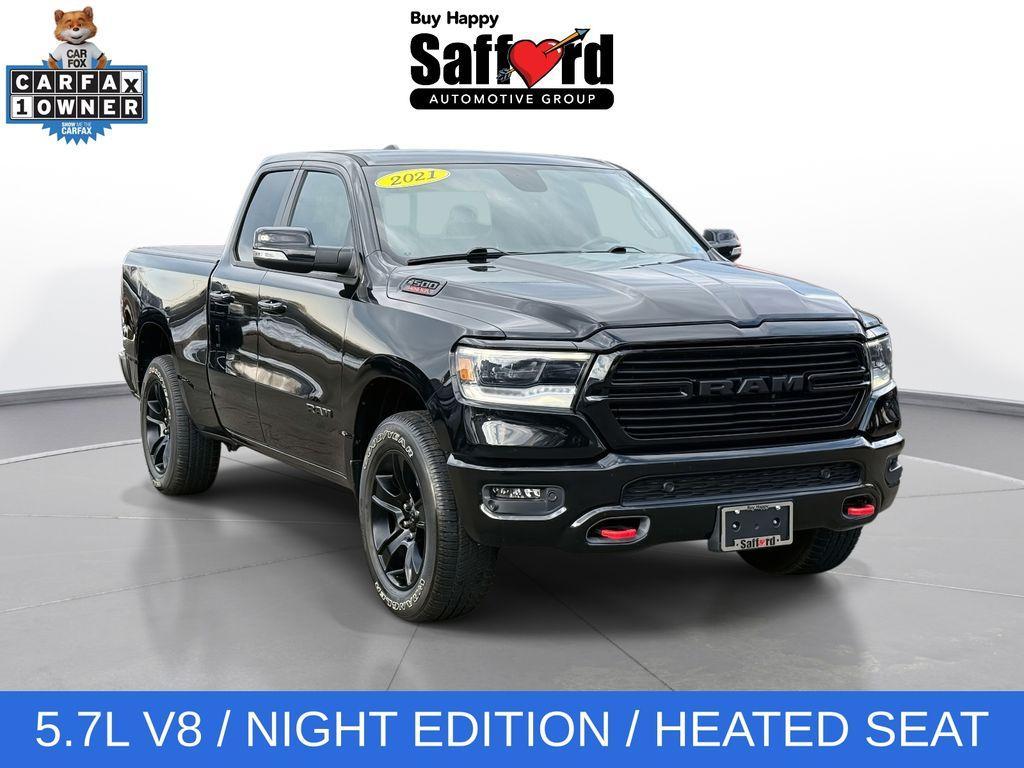 used 2021 Ram 1500 car, priced at $30,000