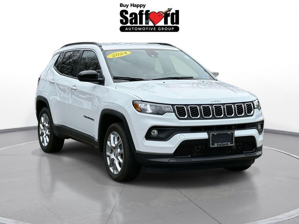 used 2024 Jeep Compass car, priced at $24,000