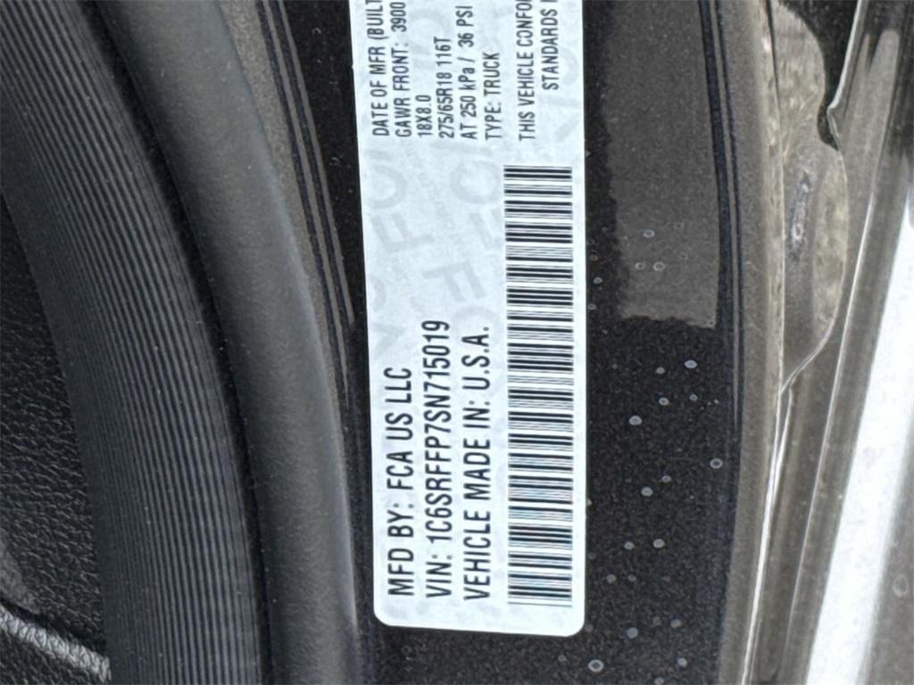 new 2025 Ram 1500 car, priced at $44,092