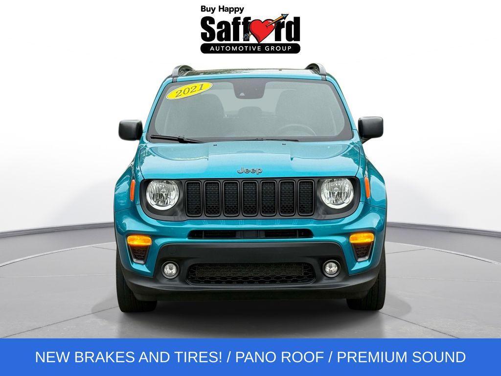 used 2021 Jeep Renegade car, priced at $17,444