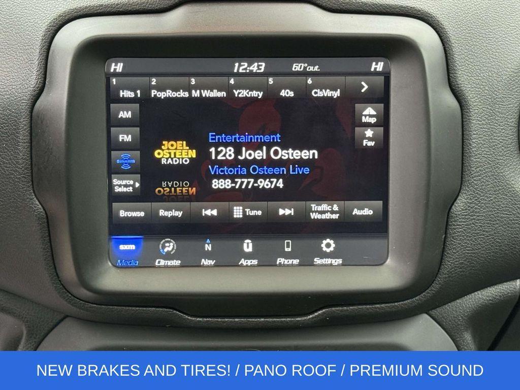 used 2021 Jeep Renegade car, priced at $17,444