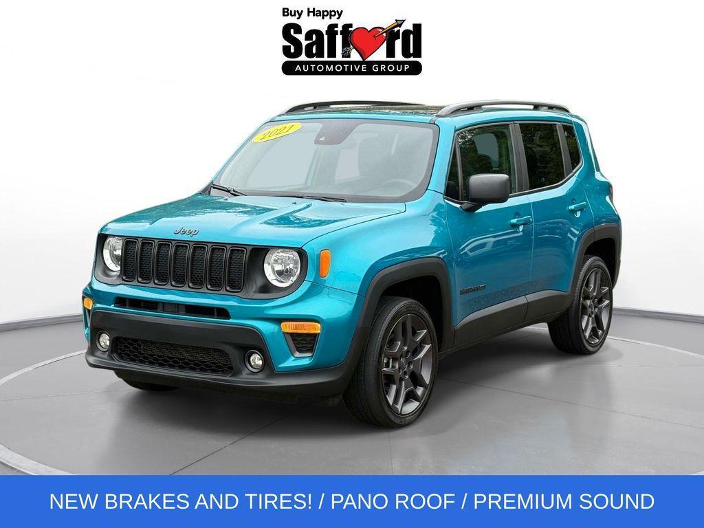 used 2021 Jeep Renegade car, priced at $17,444