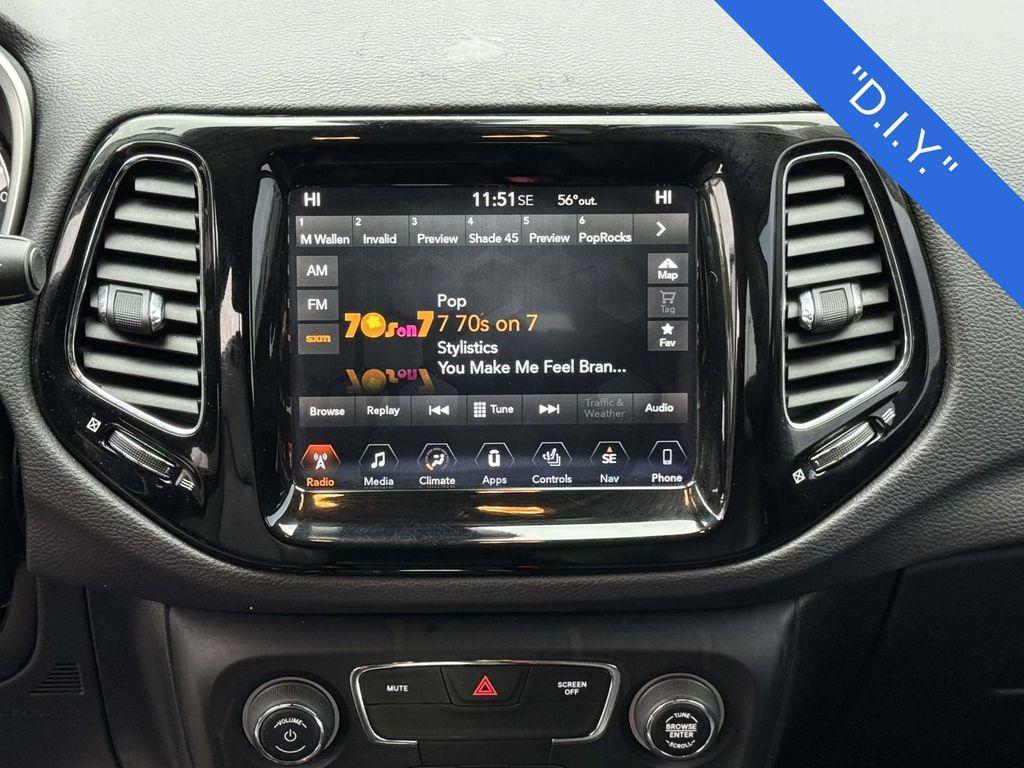 used 2017 Jeep Compass car, priced at $9,498