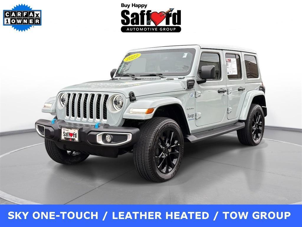 used 2023 Jeep Wrangler 4xe car, priced at $31,000