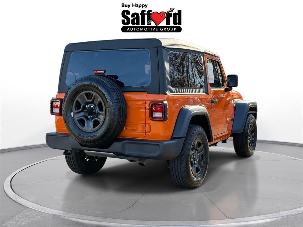 used 2025 Jeep Wrangler car, priced at $28,983