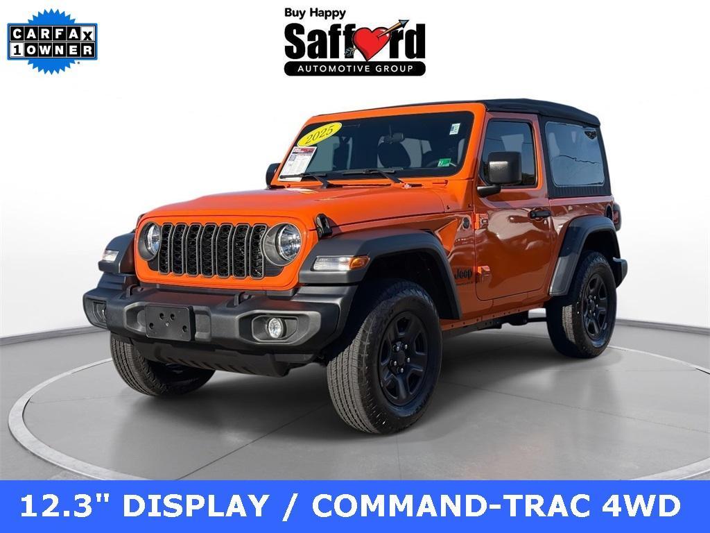 used 2025 Jeep Wrangler car, priced at $29,135