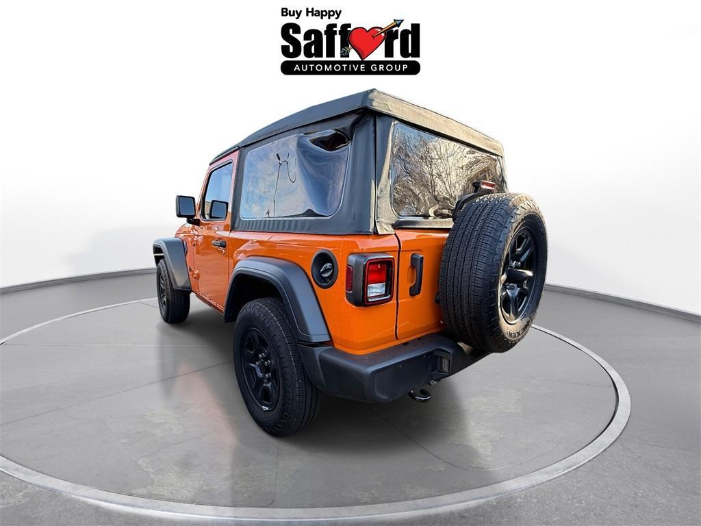 used 2025 Jeep Wrangler car, priced at $28,983