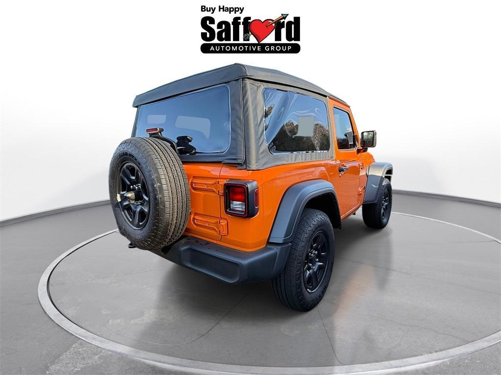 used 2025 Jeep Wrangler car, priced at $28,983