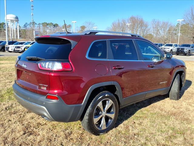 used 2019 Jeep Cherokee car, priced at $13,650