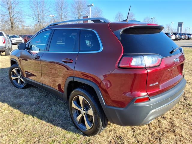 used 2019 Jeep Cherokee car, priced at $13,650