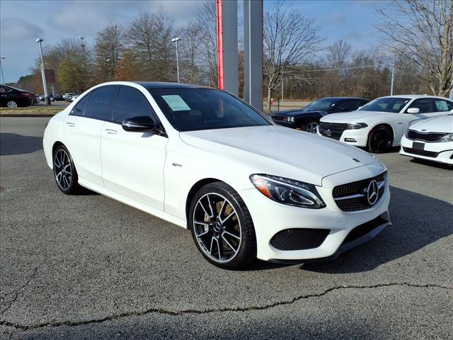 used 2018 Mercedes-Benz AMG C 43 car, priced at $25,500