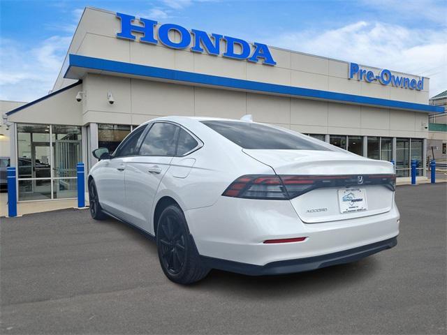 used 2024 Honda Accord car, priced at $23,885