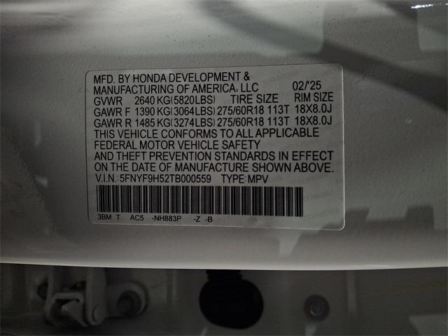 new 2026 Honda Passport car, priced at $50,355