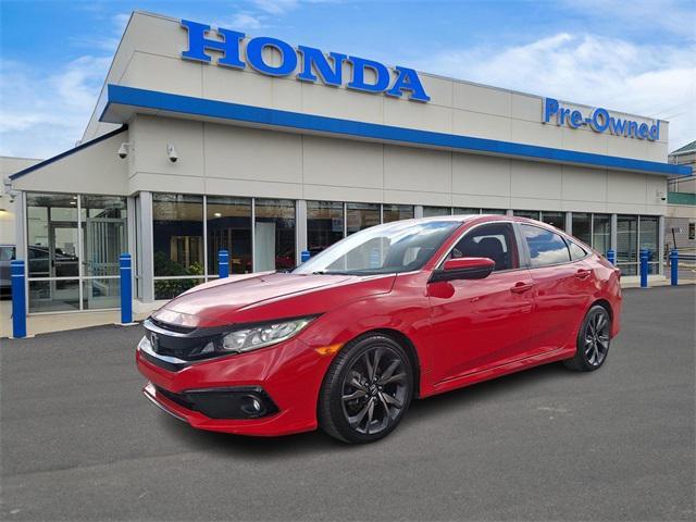 used 2020 Honda Civic car, priced at $19,489