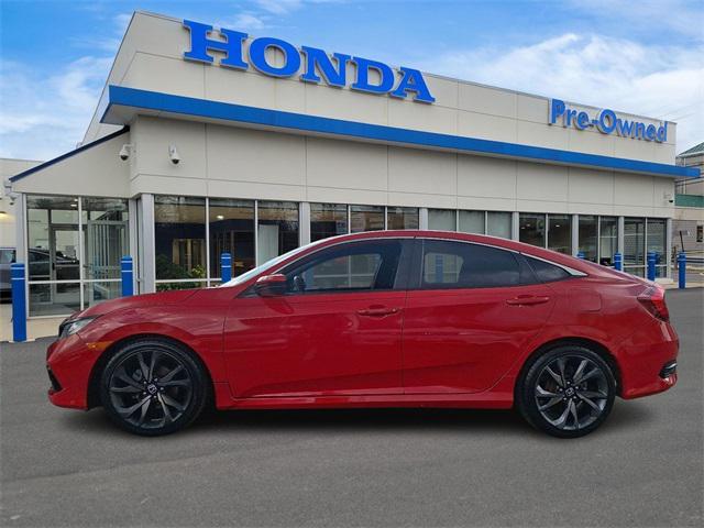 used 2020 Honda Civic car, priced at $19,489