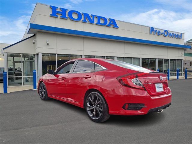 used 2020 Honda Civic car, priced at $19,489