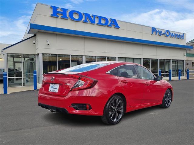 used 2020 Honda Civic car, priced at $19,489