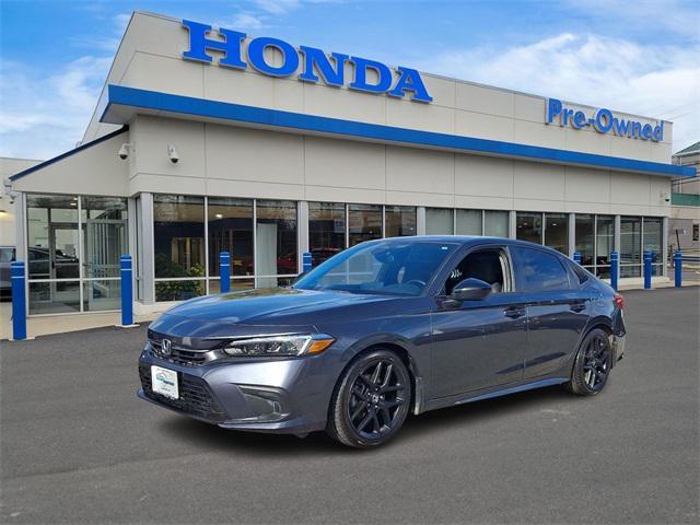 used 2022 Honda Civic car, priced at $18,521