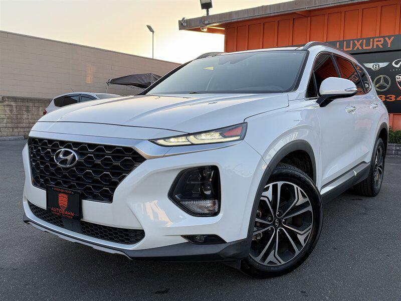used 2019 Hyundai Santa Fe car, priced at $18,995