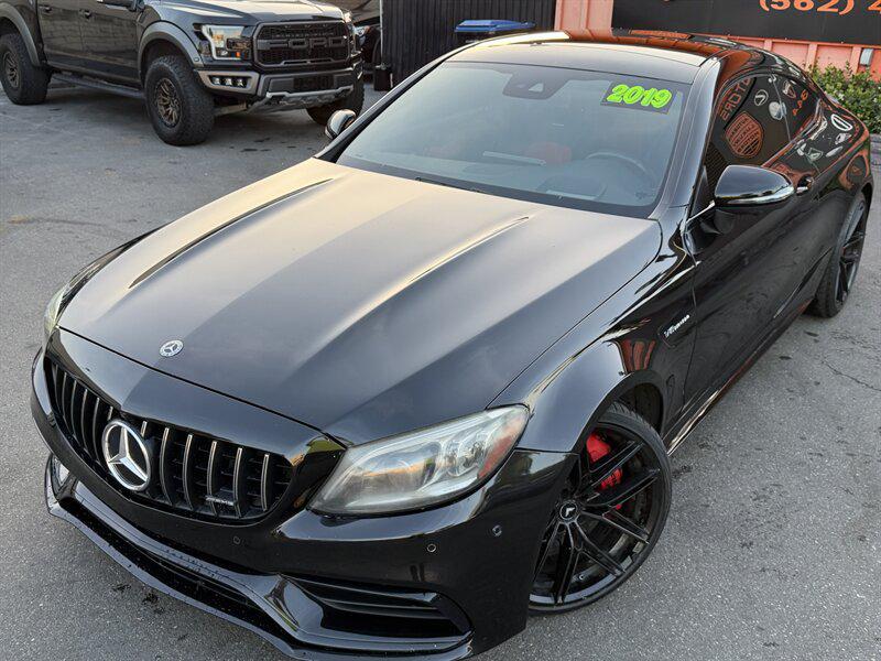 used 2019 Mercedes-Benz AMG C 63 car, priced at $49,995
