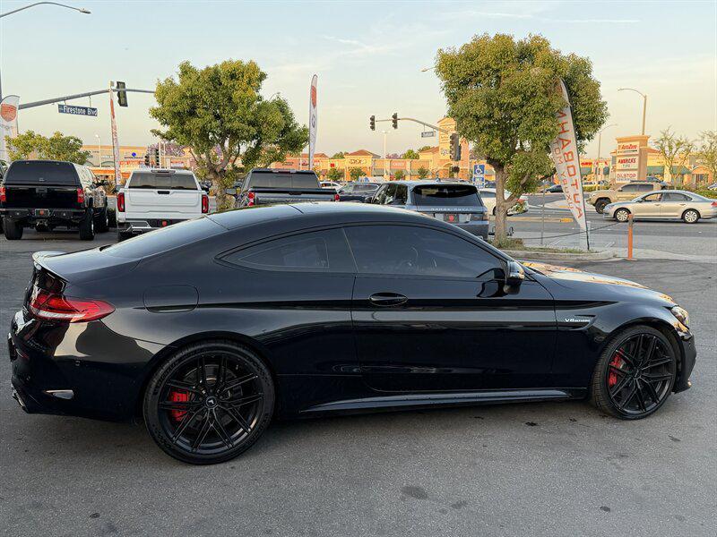 used 2019 Mercedes-Benz AMG C 63 car, priced at $49,995