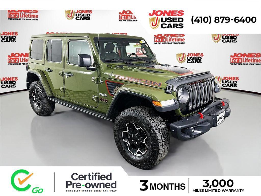used 2020 Jeep Wrangler Unlimited car, priced at $31,595
