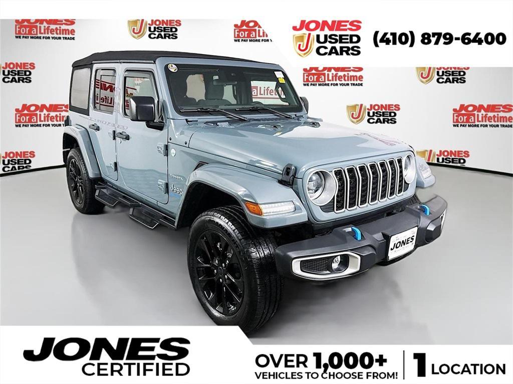 used 2024 Jeep Wrangler 4xe car, priced at $35,996