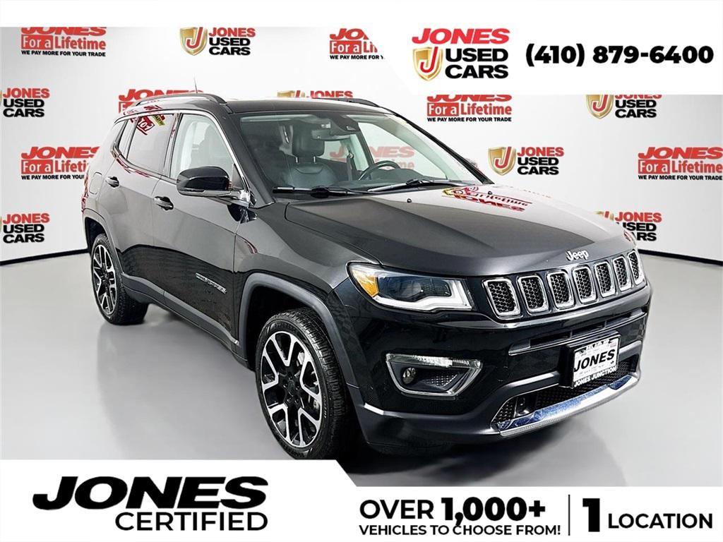 used 2021 Jeep Compass car, priced at $17,995