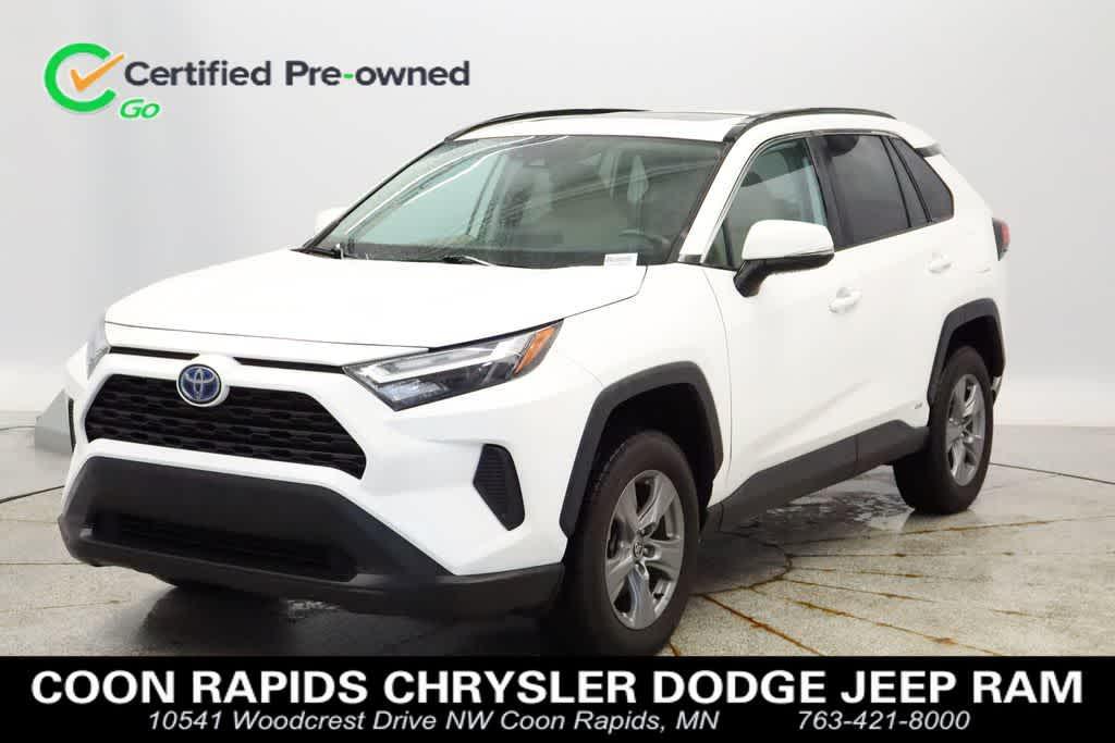 used 2022 Toyota RAV4 Hybrid car, priced at $28,801