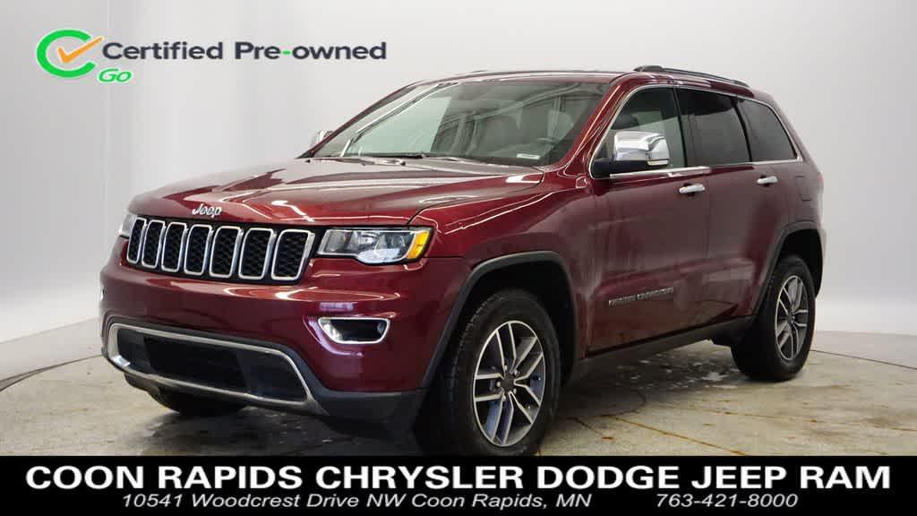 used 2021 Jeep Grand Cherokee car, priced at $19,405
