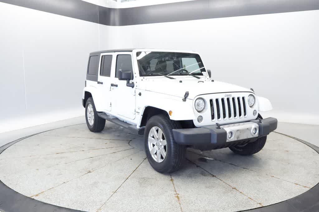 used 2017 Jeep Wrangler Unlimited car, priced at $15,287
