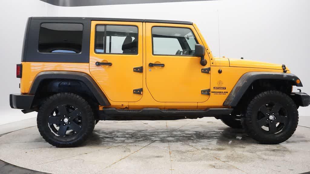 used 2012 Jeep Wrangler Unlimited car, priced at $8,979